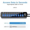 atolla 10-Port Powered USB 3.0 Hub